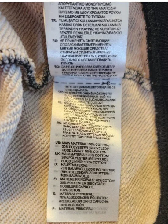 adidas Originals Leopard Print Cropped Trefoil Hoodie OVERSIZED - Picture 11 of 12